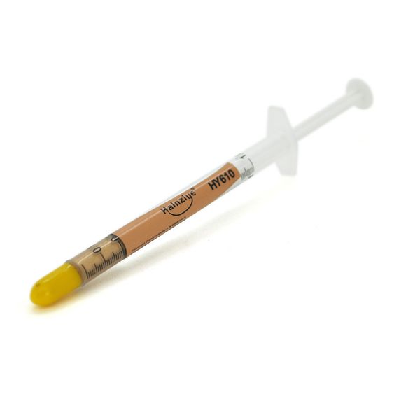 Паста термопроводящая HY-610 0.5g, > 3.05W/m-K, <0.073°C-in2/W, -30° ≈280°