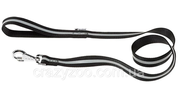 Повідець для собак Ferplast Club Reflex G25/120 L чорний 2.5х120 см 75250717