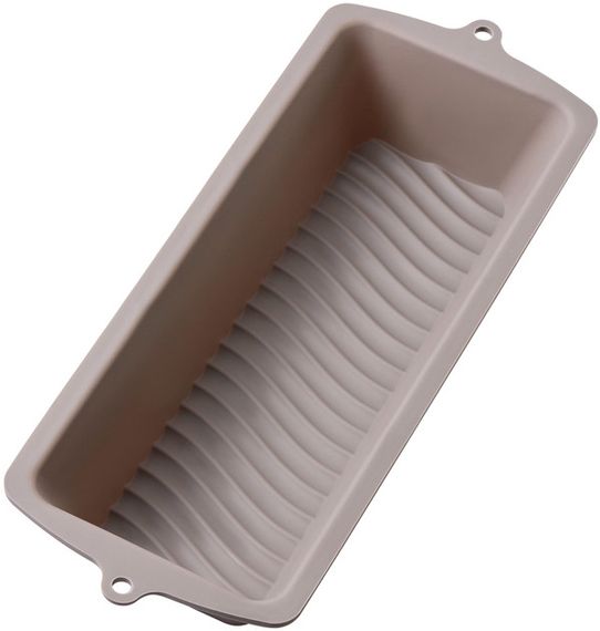 Форма для випікання силіконова Krauff Smart Сhef 29-298-030 32.5x13x5.7 см сіра