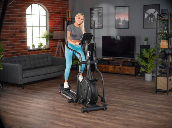 Орбитрек Hop-Sport HS-160CF Stage электромагнитный серый | Зображення 5