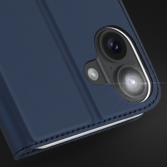 Чохол-книжка Dux Ducis з кишенею для візиток для Apple iPhone 16 (6.1") Синій | Зображення 5