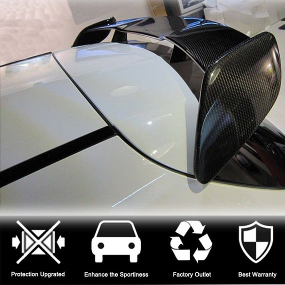 Спойлер V1 (для HB, Карбон) для Mercedes A-сlass W176 2012-2018 рр | Зображення 1