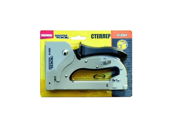 Степлер рессорный Mastertool - скоба 11,3 x 0,7 x 4-14 мм (41-0904) | Зображення 1