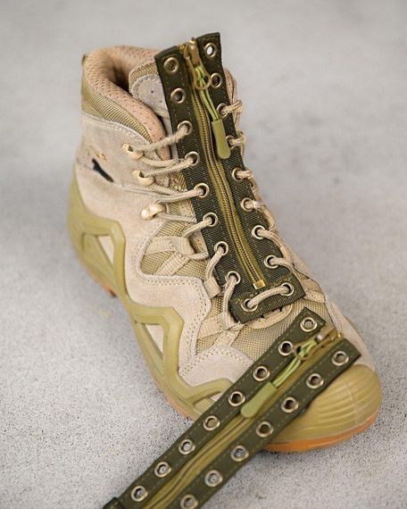 Вставна блискавка для взуття з шнурками ПП7860 | Зображення 2