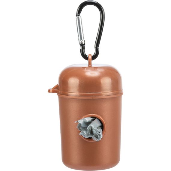 Контейнер Trixie для збиральних пакетів пластиковий з 2 рулонами пакетів для фекалій розмір М 20 шт/рулон | Зображення 4