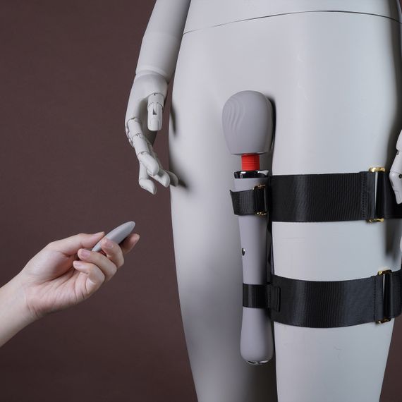 Вібратор Мікрофон з дистанційним керуванням та ременем для стегна sexstyle | Зображення 7