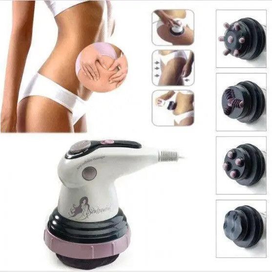 Масажер Для Тіла Інфрачервоний Антицелюлітний Body Innovation Sculptural 4 Насадки Ma-118-2 | Зображення 3