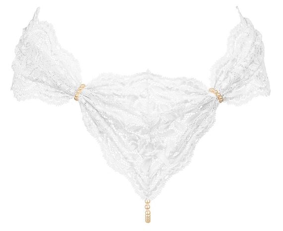 Стринги Bracli ACapricho Paris Белые M