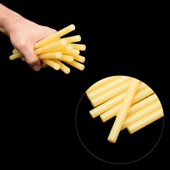 Комплект стрижнів клейових жовтих 11,2*200 мм, 12 од. INTERTOOL RT-1021 | Зображення 2