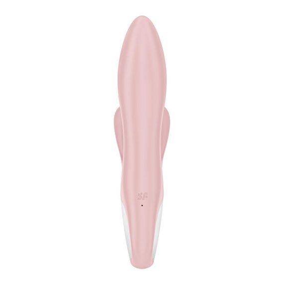 Вібратор-кролик надувний Satisfyer Air Pump Bunny 3, 12 режимів, подвійний відросток Sex Aura | Зображення 2