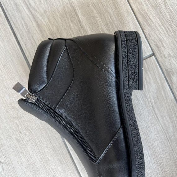 Чорні шкіряні черевики Ikos 41 43 44 розмір | Зображення 6