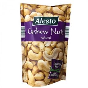 Горіхи кеш'ю натуральні цільні Alesto, 200 г, без солі, сухокитний