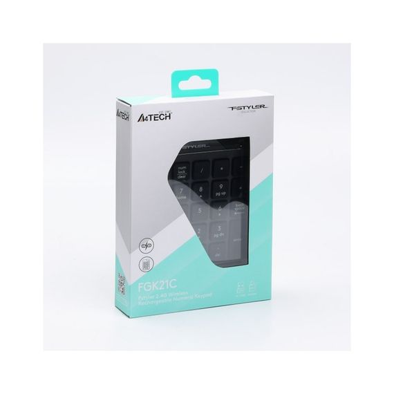 Клавіатура A4Tech FGK21C Wireless Grey (4711421993982) | Зображення 8