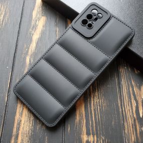 Чохол силіконовий Down Jacket для Tecno Pova 2 колір Чорний