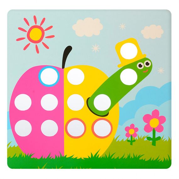 Дитяча мозаїка з вкладишами SK 0005, 46 фішок | Зображення 2