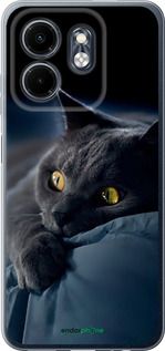 Чохол на Infinix Smart 9 Димчастий кіт "825u-3809-2448"