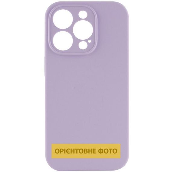 Чохол Silicone Case Full Camera Protective (AA) NO LOGO для Apple iPhone 17 Air (6.5") Бузковий / Lilac
