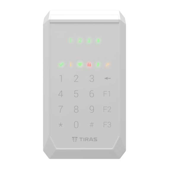 Tiras K-PAD4 (white) Клавіатура Тірас | Зображення 1