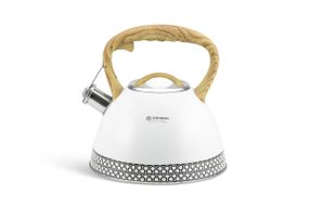 Чайник із свистком Edenberg EB-8809-White 3 л білий