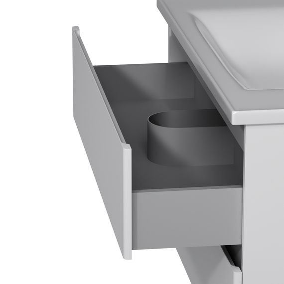 Тумба підвісна AM.PM X - Joy 100 см з умывальником (M85-FHX1002-WC1002WG38) | Зображення 6