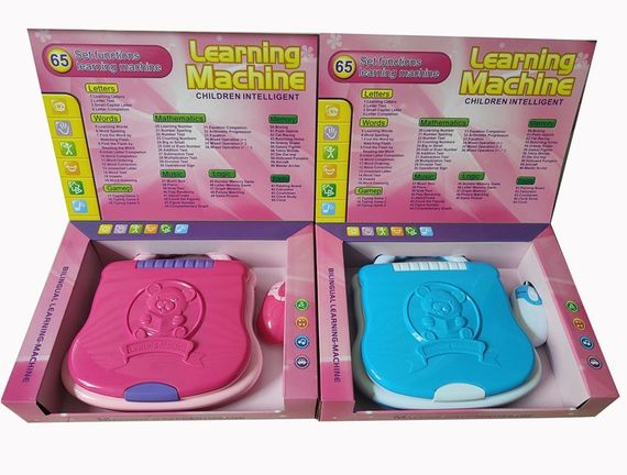 Інтерактивний дитячий ноутбук Learning Machine з мишкою, 65 вбудованих навчальних ігор • Комп'ютер для дитини | Зображення 2