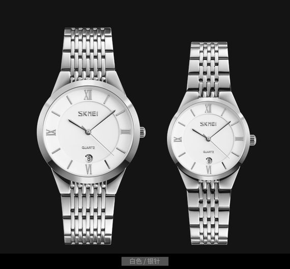 Жіночий годинник Skmei 9139WTSI-B White-Silver B | Зображення 2