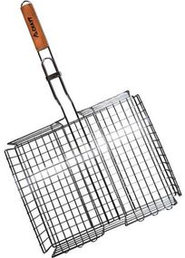 Решітка для барбекю Kamille "Скаут" глибока 38х28х6см