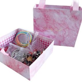 Набір Створи свій браслет із шармами в коробочці PANDORA DLS 1105 Різнокольоровий