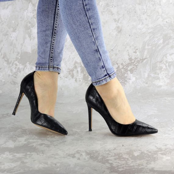 Туфли женские Fashion Toni 2457 37 размер 24 см Черный | Зображення 8