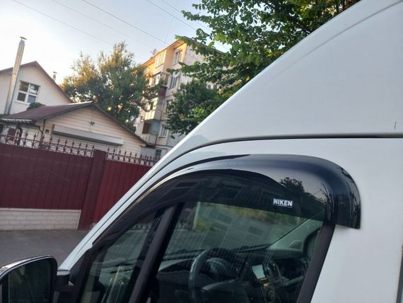 Ветровики (2 шт, Niken) для Fiat Ducato 2006-2024 и | Зображення 4