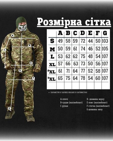 Тактичний костюм Argon мультикам ВН1152 | Зображення 5