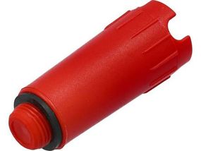 Заглушка монтажная к гидросистемам 1/2" красная VOREL-54901