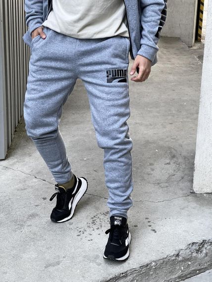 Чоловічий спортивний костюм Puma сірий | Зображення 7