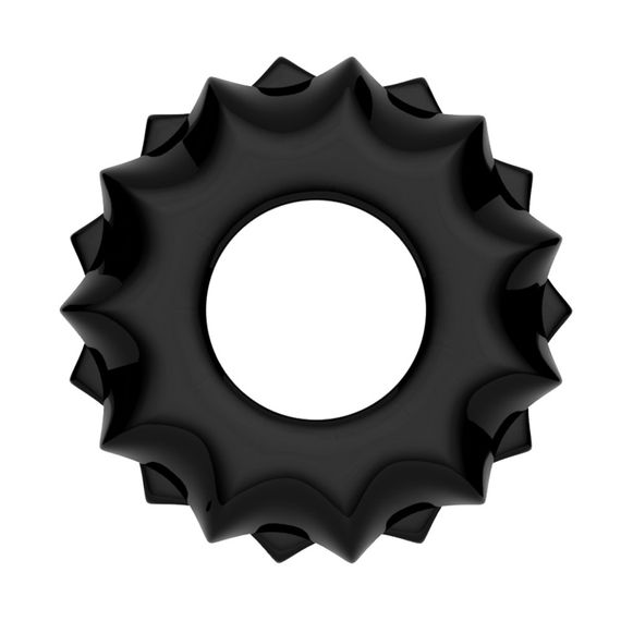 Эрекционное кольцо - Power Plus Cockring 1 Black Sex Aura | Зображення 2