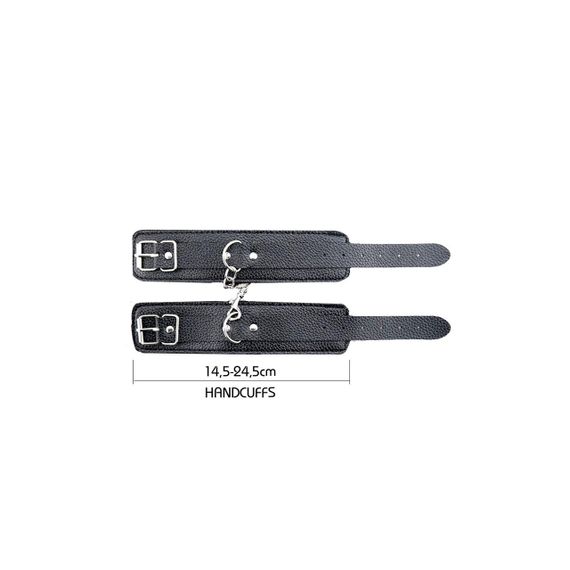 Набор БДСМ аксессуаров Alive Secret Desires Black BDSM Kit (8 pcs) | Зображення 5