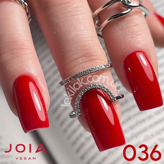 Гель-лак JOIA vegan 036 клубничный, 6 мл | Зображення 1