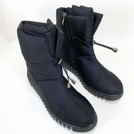 Черевики жіночі утеплені чорні 42р 27см, Утеплені валянки жіночі, Теплі бурки жіночі | Зображення 2