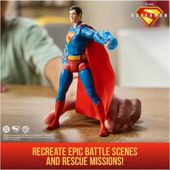 Игровая фигурка Супермен 15 см Spin Master DC Comics Superman с механической функцией Epic Strike | Зображення 4