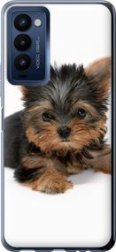Чехол на Tecno Camon 18 CH6n Щенок йоркширского терьера "931u-2524-17620"