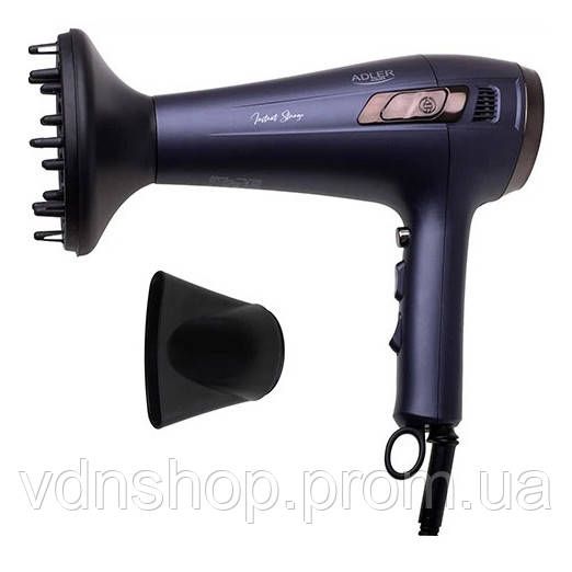 Фени для сушіння волосся Adler, Професійний фен для об'єму Фен легкої укладки волосся WE-90