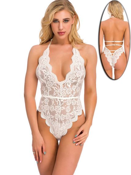 Сексуальний спокусливий еротичний пеньюар боді - еротична білизна L/XL 21443 | Зображення 8