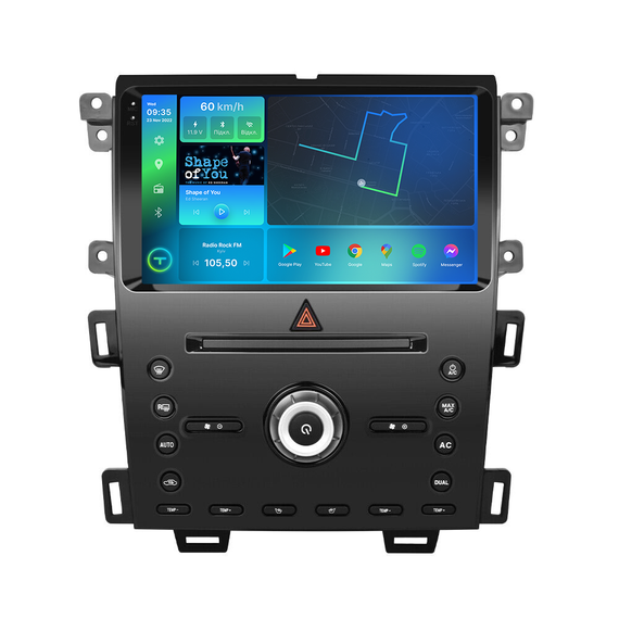 Штатна магнітола Torssen Ford Edge 2015-2018 FL9 4+64Gb 4G Carplay DSP з кнопками | Зображення 1
