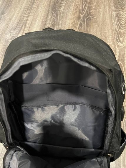 Рюкзак городской спортивный черный black compact | Зображення 5