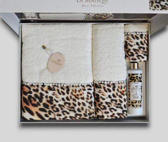 Подарочный набор полотенец La Maison, 3 шт. с ароматом Peny | Зображення 5