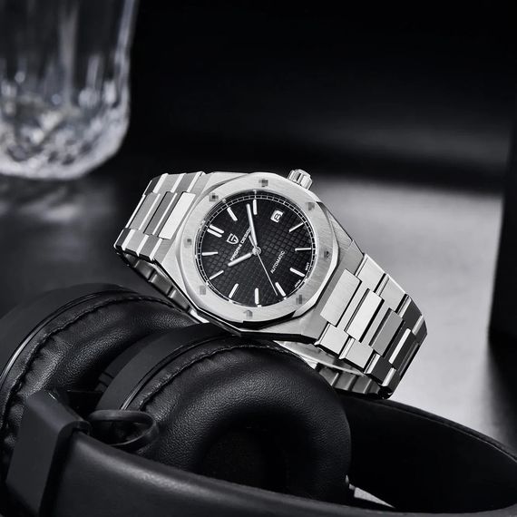 Чоловічий годинник Pagani Design PD-1673 Silver-Black | Зображення 1