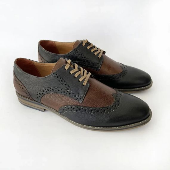 Шкіряні туфлі Covalli - виглядай модно 45 розмір | Зображення 2