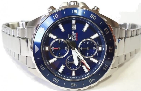 Часы наручные мужские кварцевые на стальном браслете Оригинал Casio Edifice EFR-568D-2AVUEF | Зображення 2