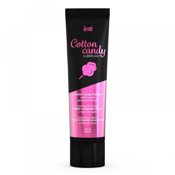 Съедобный лубрикант со вкусом сладкой ваты Intt Cotton Candy, 100 мл Sex Aura