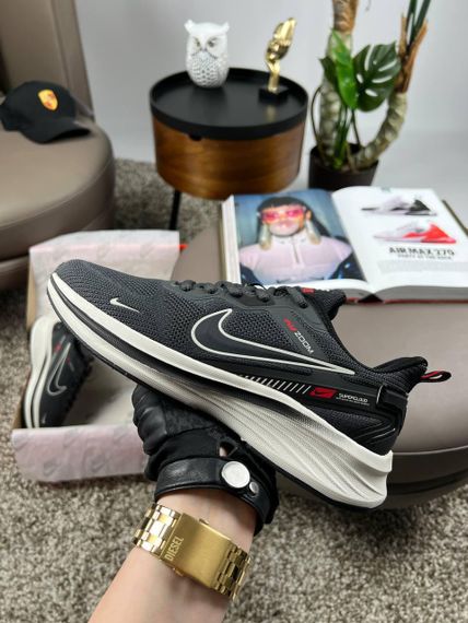 Кросівки Zoom Pegasus S Dark Grey White текстиль  весна / літо / осінь A3617 44 28 см | Зображення 6