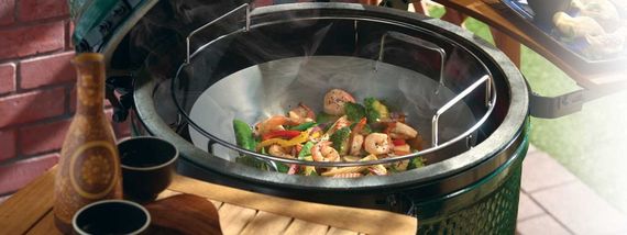 Вок сталевий 43см Carbon Steel Wok Big Green Egg 120779 Код: 006892 | Зображення 2